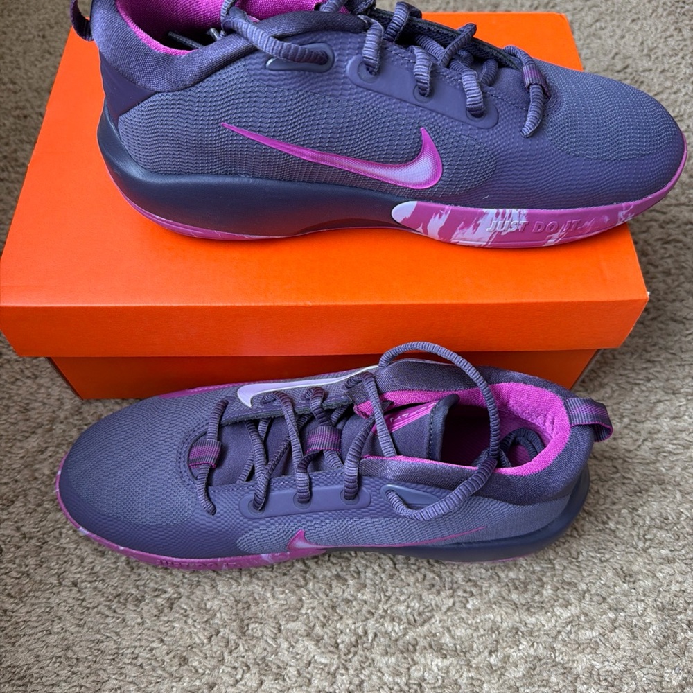 Nike Kids Shoes in Purple and Pink